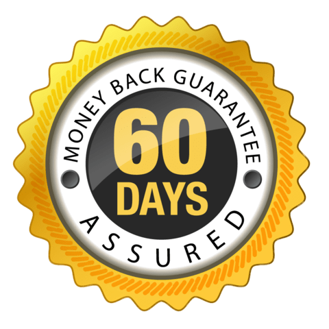 60-Day Money Back Guarantee badge