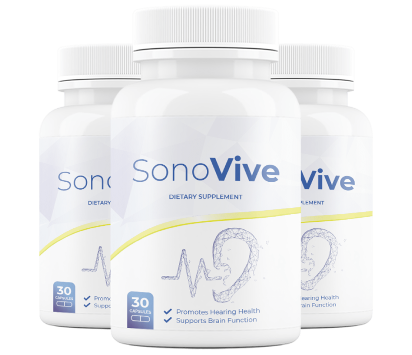 SonoVive supplement bottle